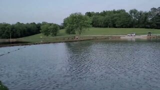 Cat Fishin with my wife Jo-Ann and friend Donny.