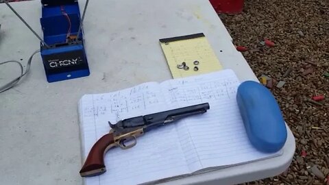 Uberti 1862 Colt Police 36 cal revolver ballistics