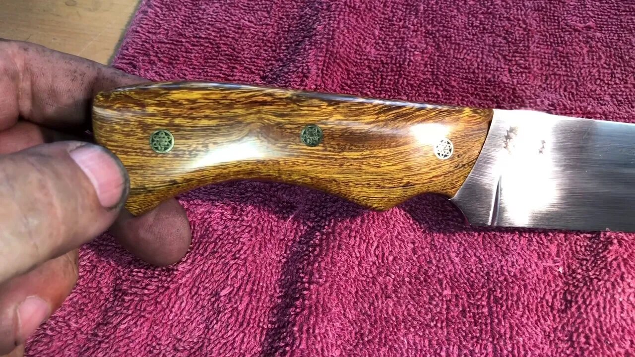 Last two of the 6 knife batch, done!