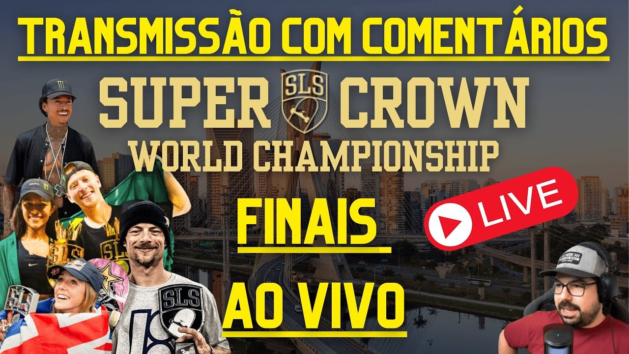 LIVE: 2024 SLS Super Crown São Paulo: Men's & Women's FINAL