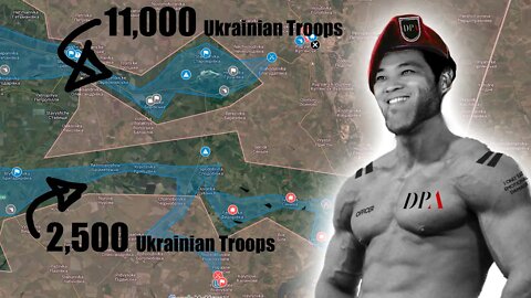 Ukrainian forward troops at the Balakliya Offensive numbers ard 13500; Russia recaptured Yasynuvate