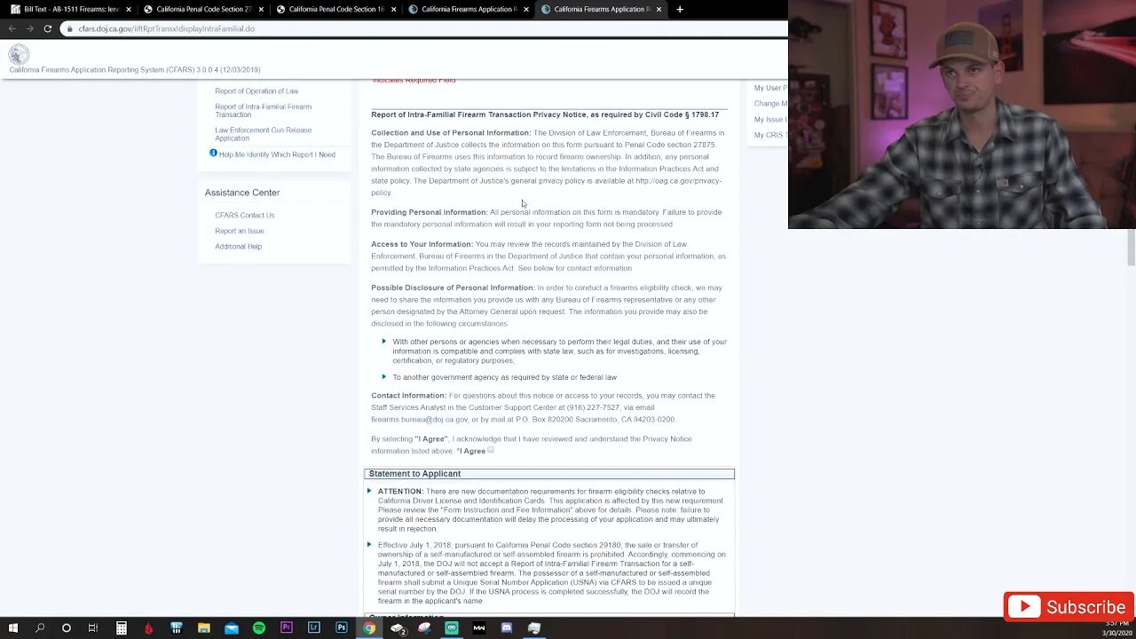 Can you Loan a Gun in California? + Intra-familial Transfer Form