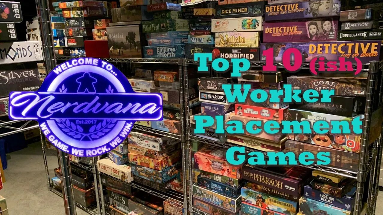 Top 10(ish) Worker Placement Board Games