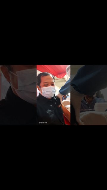 Detik-detik Vaksinasi, Alhamdulillah Sudah Divaksin #Shorts