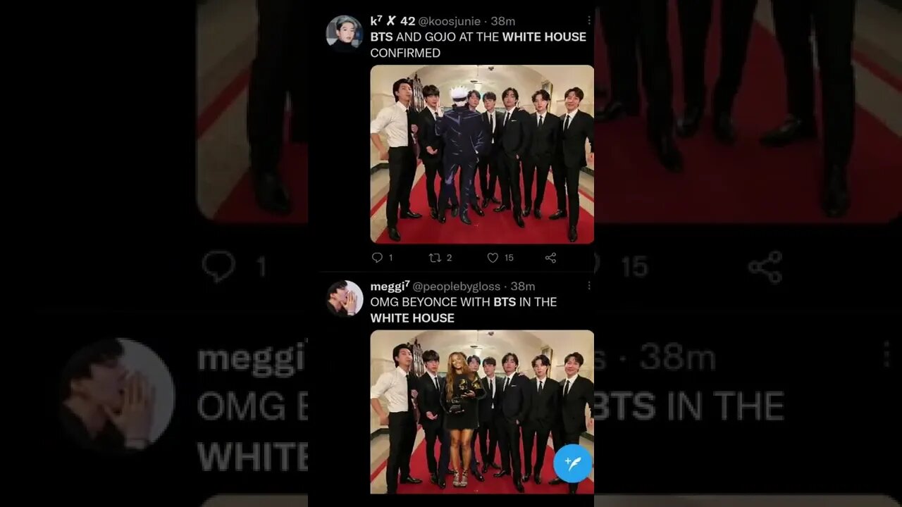 lets have a lot at bts meme on #btswhitehouse 🤣😂🤣