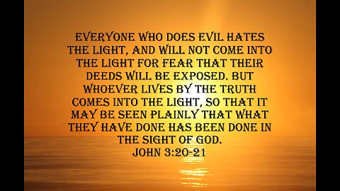 Confess And Live In The Light