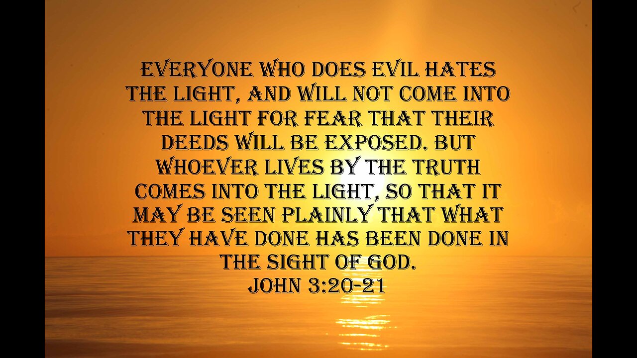 Confess And Live In The Light