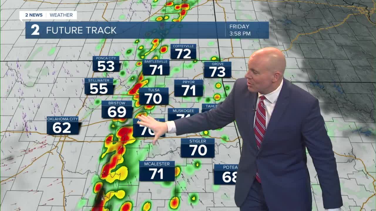 Breezy And Mild Today, Severe Storms Friday