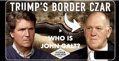 TUCKER W/ Tom Homan’s Plan 2 Destroy Cartel Empire, End Child Trafficking,& Secure Border 4 Good