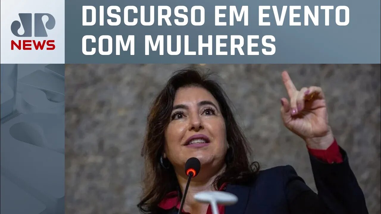 Simone Tebet critica PEC: “Ergam a voz contra a anistia dos partidos”