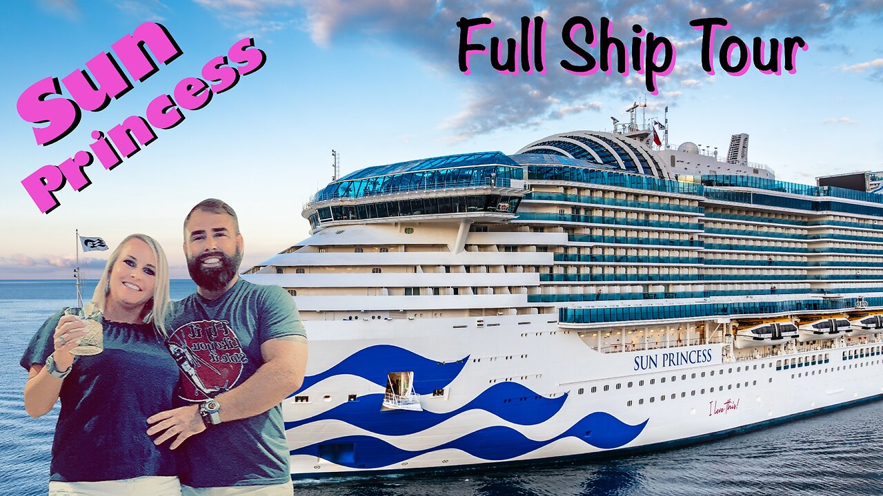 SUN PRINCESS ULTIMATE SHIP TOUR 2024 | ALL PUBLIC AREAS