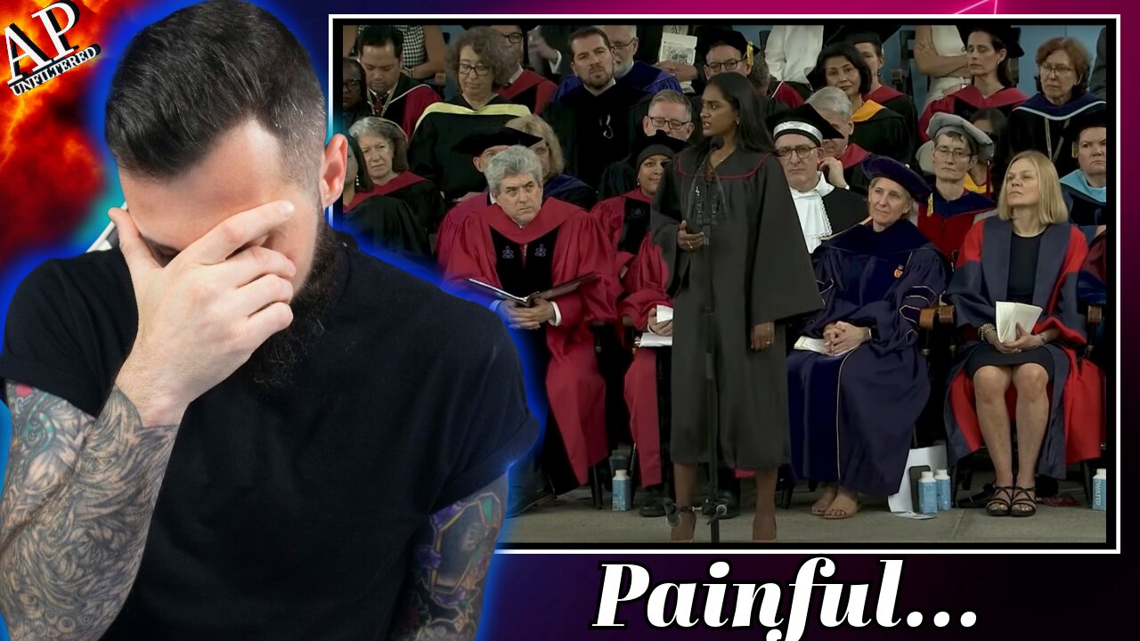 TRAINWRECK - Harvard Graduation Speech Gone Wrong