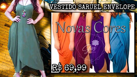 Vestido Saruel Envelope/@shopee