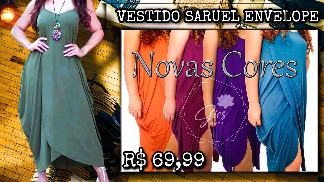 Vestido Saruel Envelope/@shopee