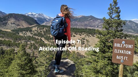 Accidental off-road adventure in the Colorado wilderness (Estes Park/ Rocky Mountain National Park)