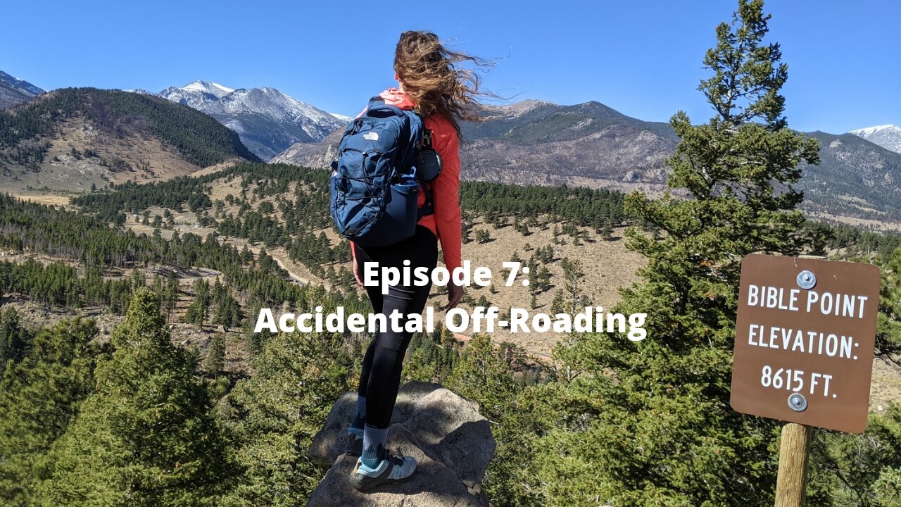 Accidental off-road adventure in the Colorado wilderness (Estes Park/ Rocky Mountain National Park)