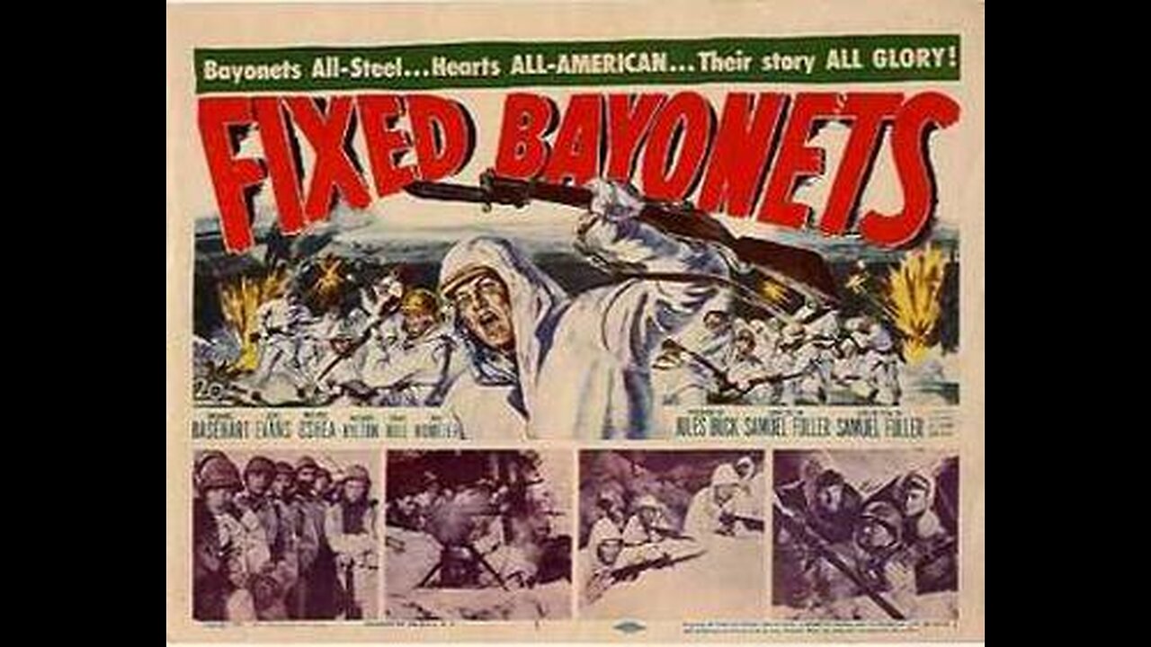 Trailer - Fixed Bayonets! - 1951