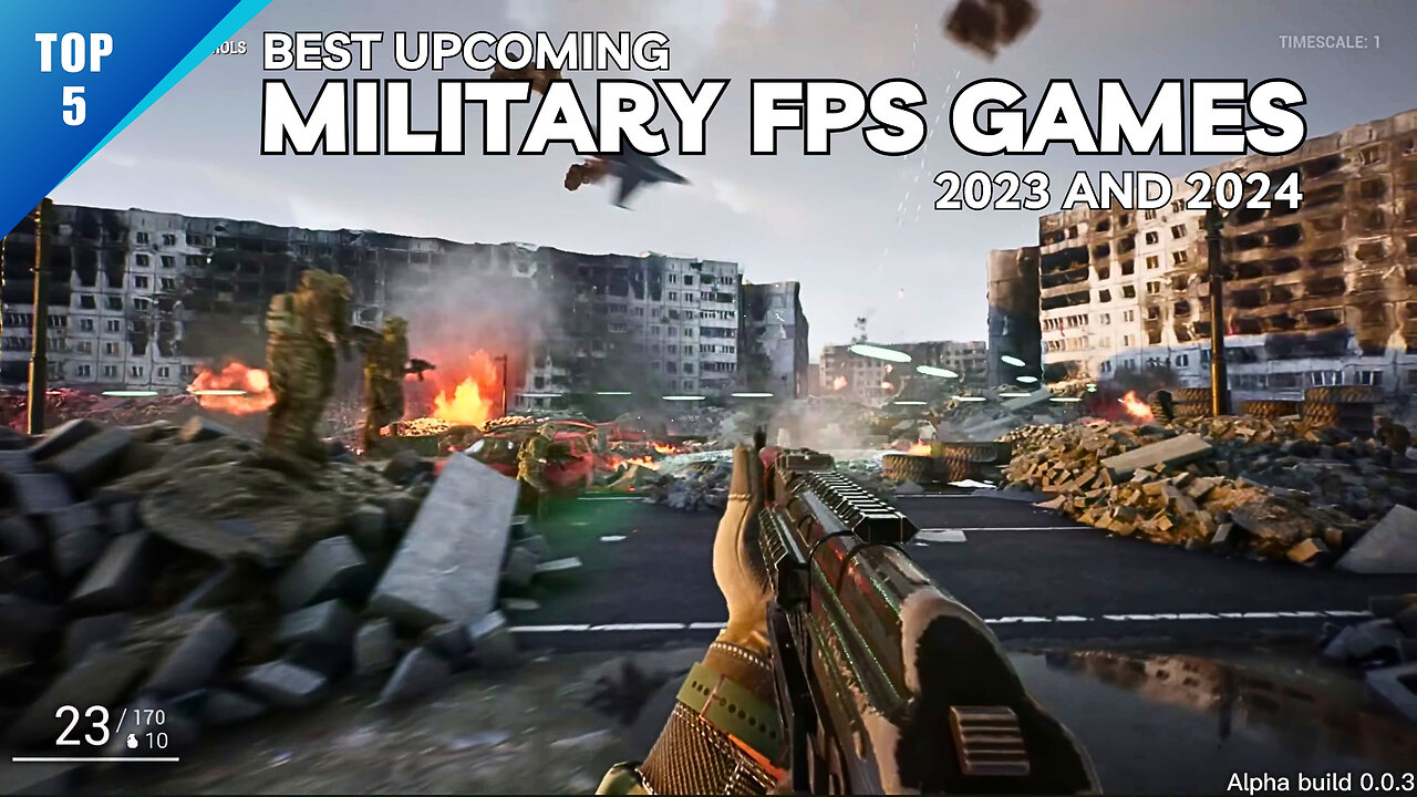 Top 5 Intense Upcoming Military FPS Games That Put You on the Frontlines 2023 & 2024