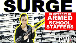 Surge in interest in armed school staffers