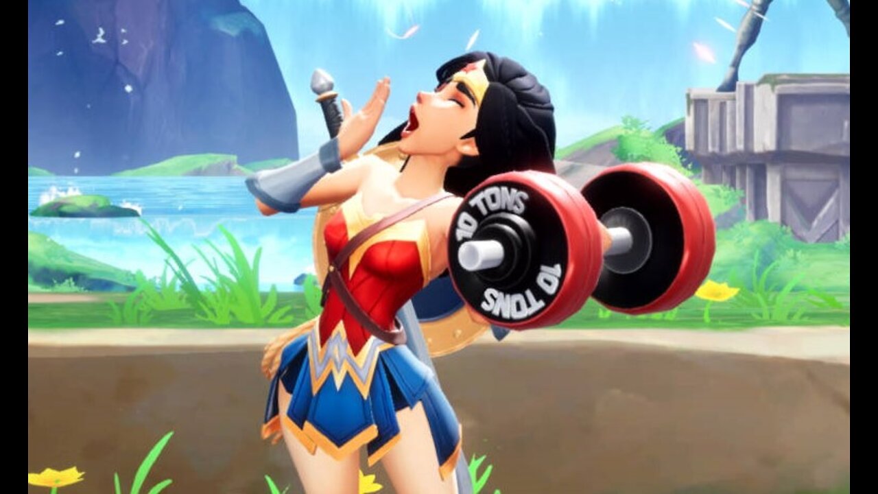 Wonder Woman DESTROYS everyone in Multiversus