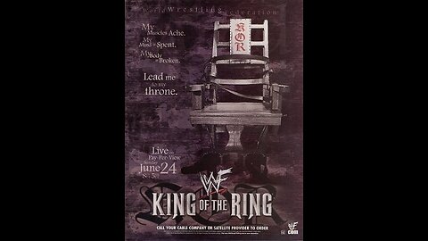 RapperJJJ TEW2020: WWF #27: Who Won The 2001 King Of The Ring?