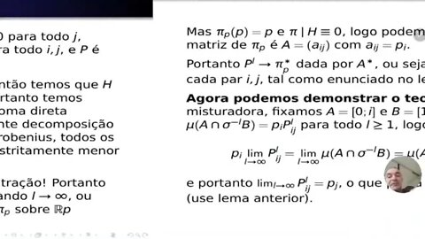 Teoria Ergódica: Mistura de Deslocamentos (shifts) de Markov