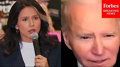 WATCH: Tulsi Gabbard Reacts To Biden Calling Trump Supporters 'Garbage'