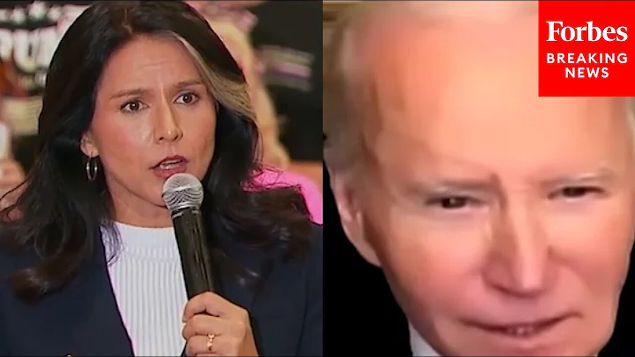 WATCH: Tulsi Gabbard Reacts To Biden Calling Trump Supporters 'Garbage'