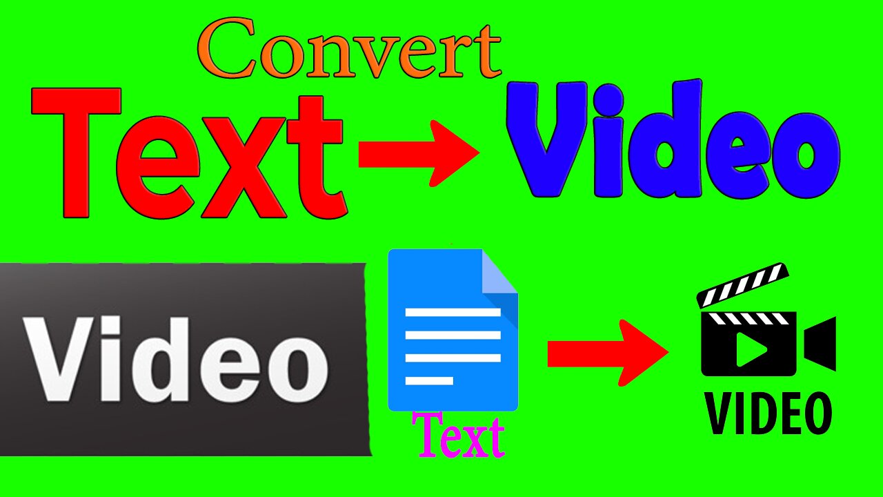 How to Convert text to video || Article to video converter || Text To Video free 2023 ||mrbhuwan