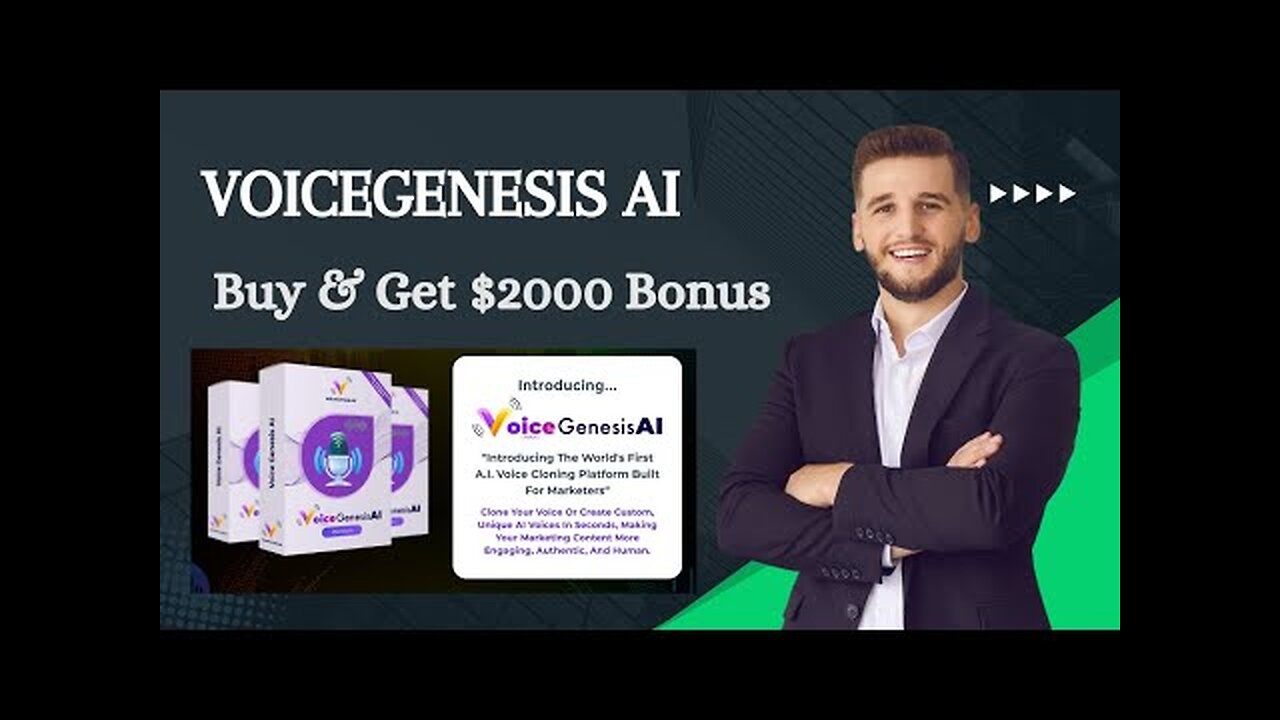 VoiceGenesis AI Review _ AI App Let's you clone any voice