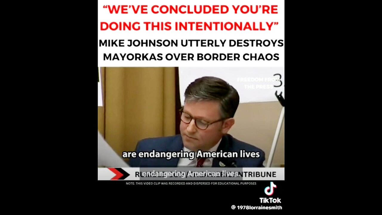 Border Crisis Intentional