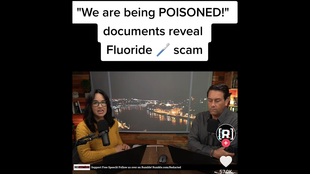 Biden Admin Suppressed Study: NO SAFE LEVEL OF WATER FLUORIDE