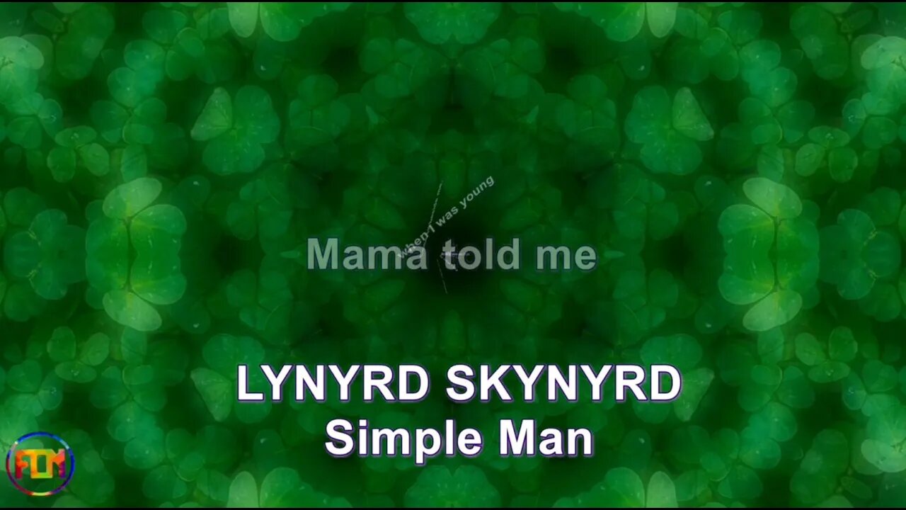 LYNYRD SKYNYRD Simple man - Lyrics, Paroles, Letra (HD)