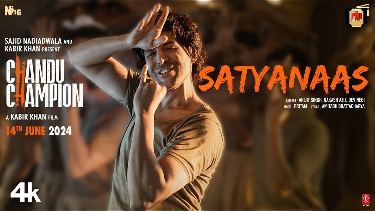 Chandu Champion: Satyanaas | Kartik Aaryan | Pritam,Arijit Singh,Nakash,Dev,Amitabh |Sajid N,Kabir K