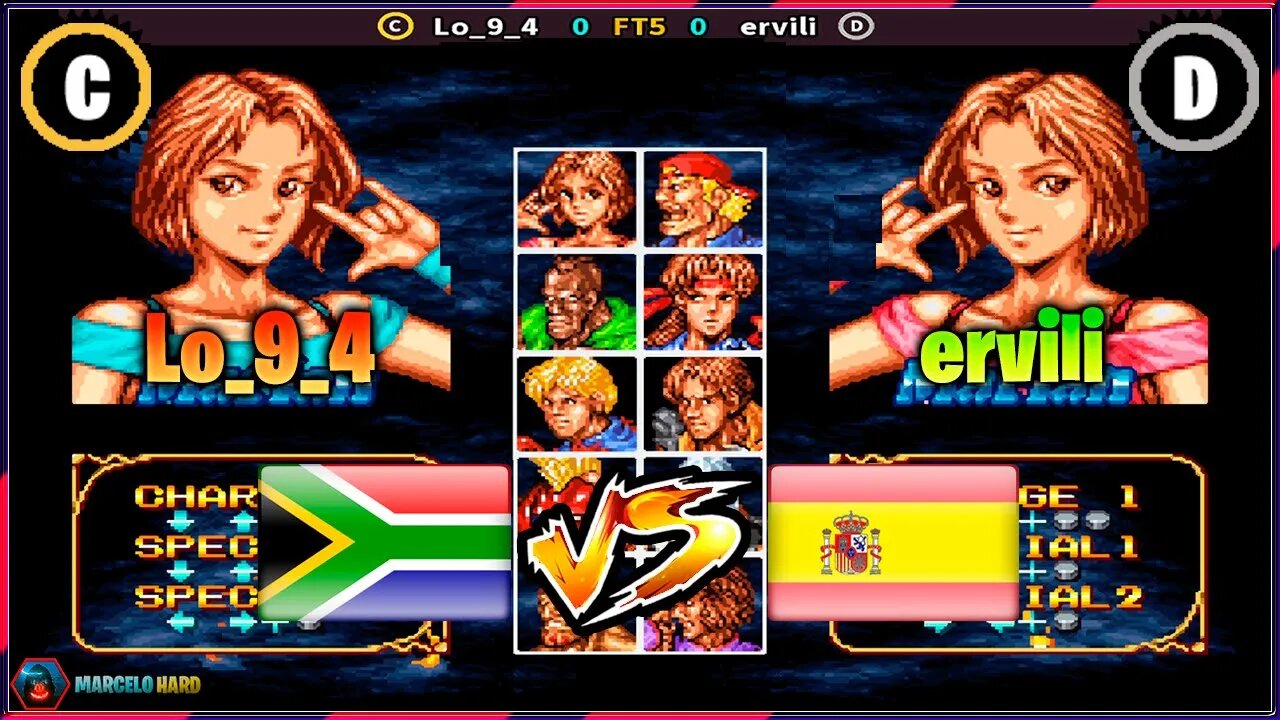 Double Dragon (Lo_9_4 Vs. ervili) [South Africa Vs. Spain]