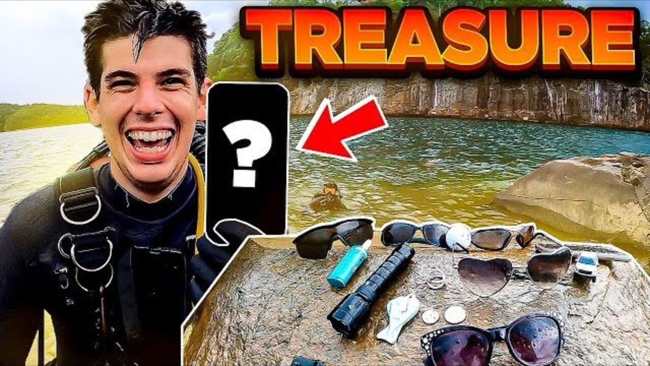 CLIFF Jumpers Create TREASURE Paradise For DIVERS!! (Insane Finds)