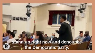 AOC Confronted by Two Shouting Protesters at Bronx Town Hall For Voting to Send Weapons to Ukraine