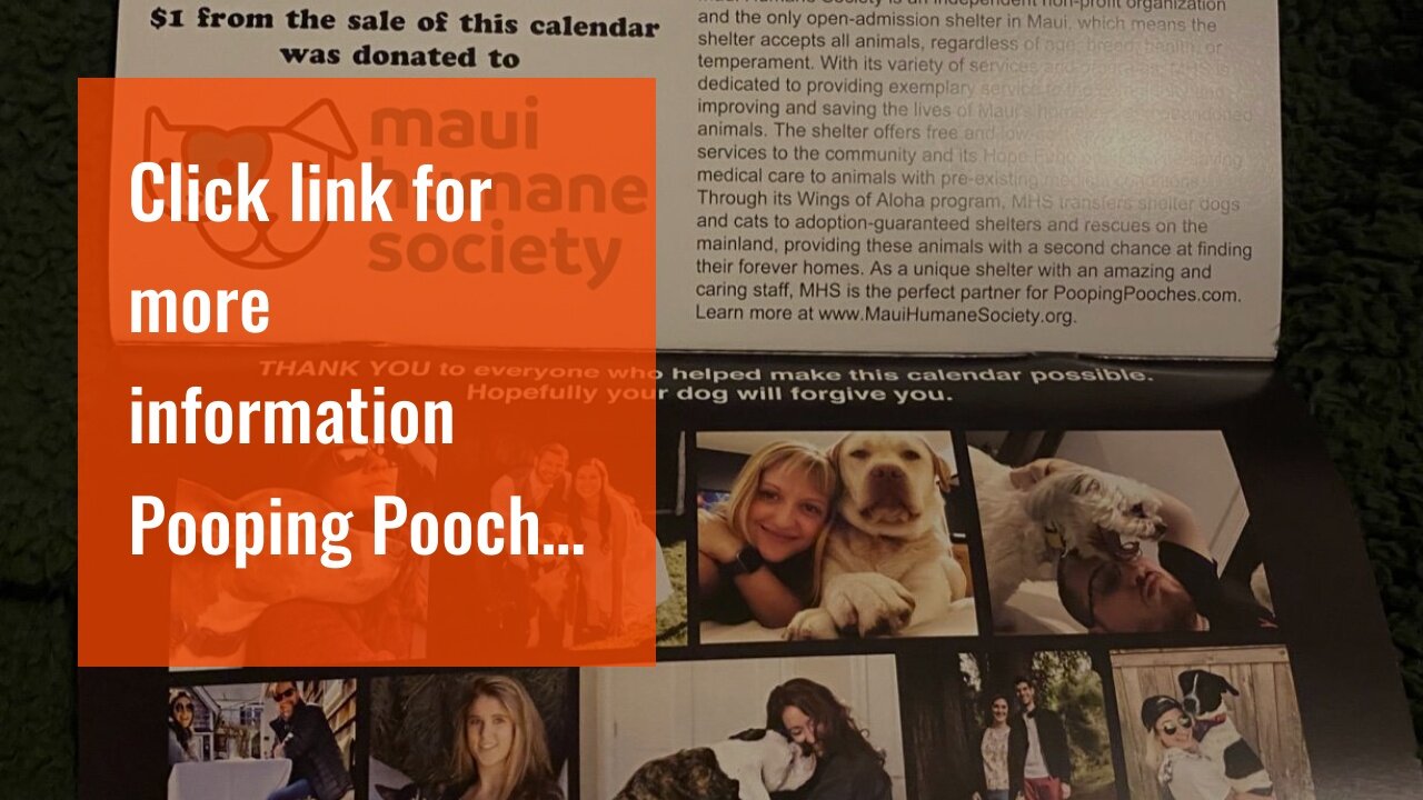 Click link for more information Pooping Pooches White Elephant Gag Gift Calendar