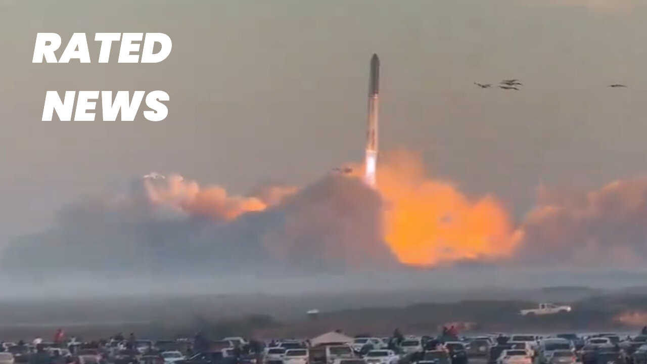 Spectacular Footage of SpaceX's Starship Record-Breaking Launch