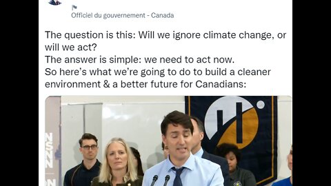 JUSTIN TRUDEAU PREVENTS LIGHT YEAR BETTER ENVIRONMENTAL ACHIEVEMENT, LIKE ALL ENVIR VOICES