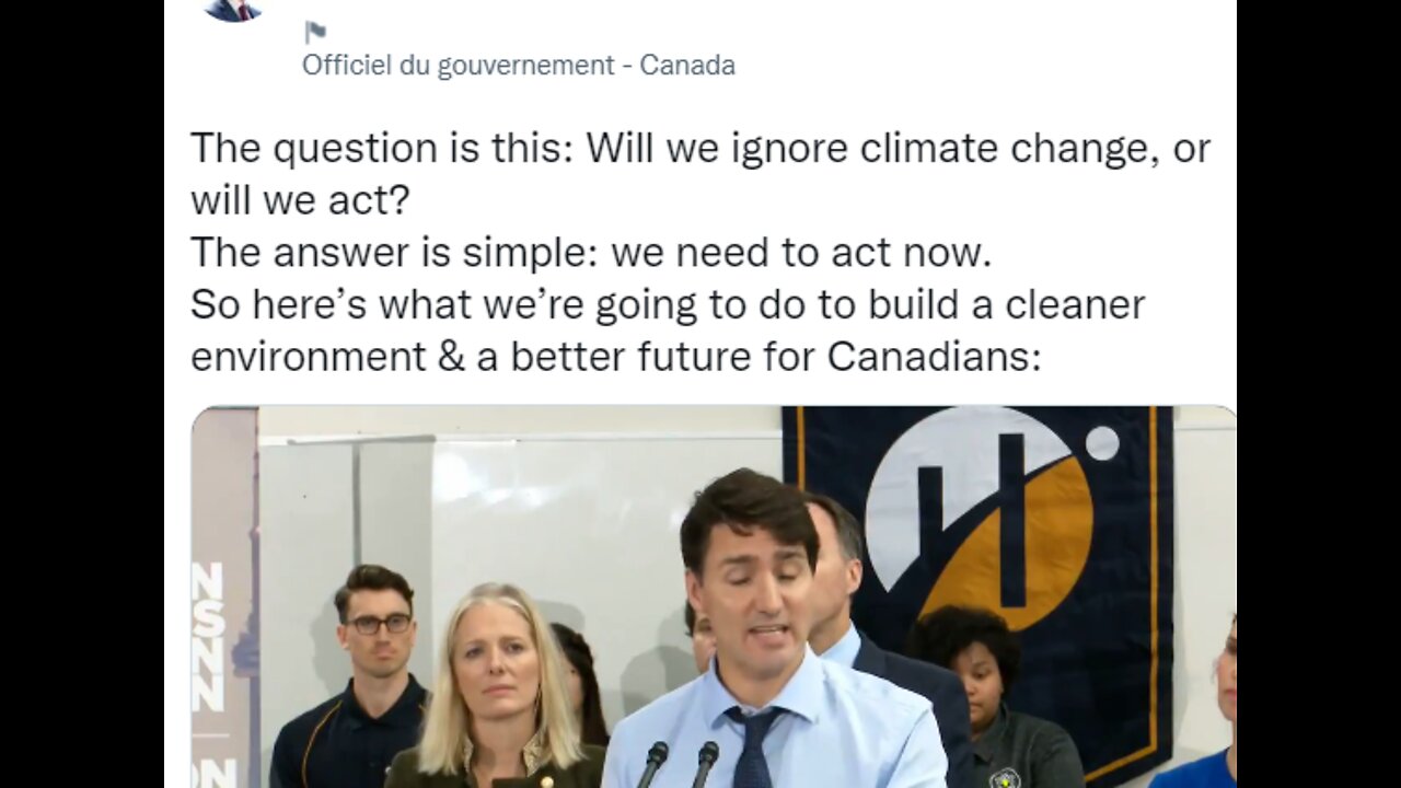 JUSTIN TRUDEAU PREVENTS LIGHT YEAR BETTER ENVIRONMENTAL ACHIEVEMENT, LIKE ALL ENVIR VOICES