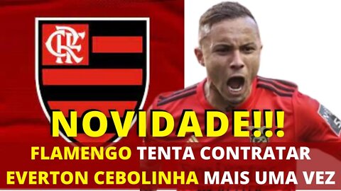 FLAMENGO TENTA CONTRATAÇÃO DE EVERTON CEBOLINHA DE NOVO - É TRETA FUTEBOL NOTÍCIAS!!!