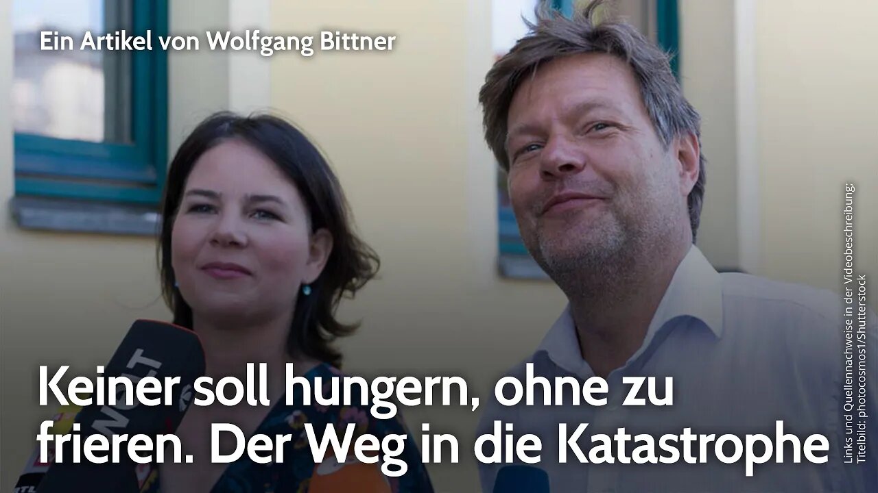 Keiner soll hungern, ohne zu frieren. Der Weg in die Katastrophe | Wolfgang Bittner | NDS-Podcast