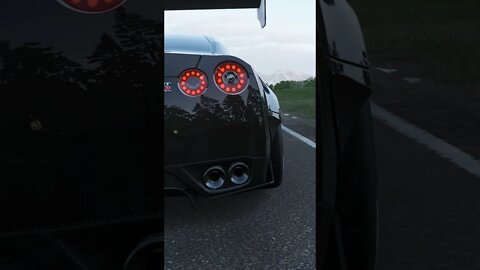 Nissan GTR Black Edition | Forza Horizon 4 #shorts