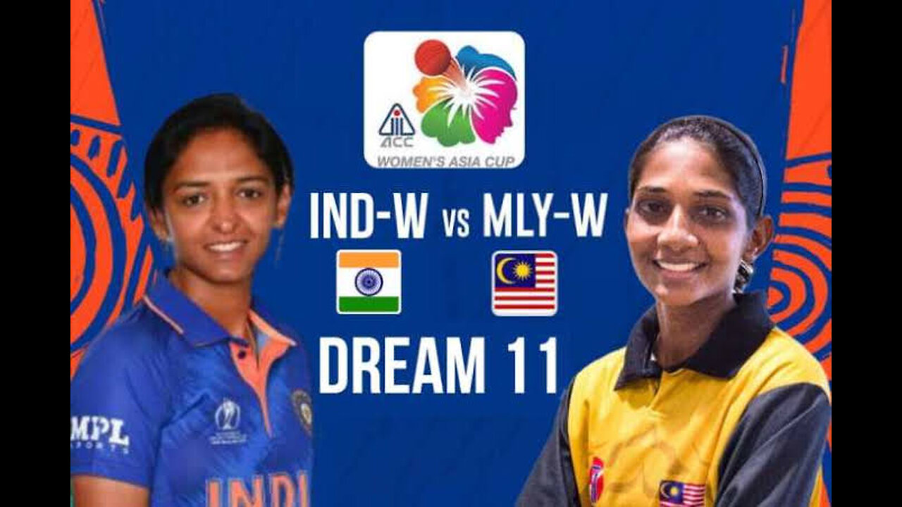 India vs Malaysia women highlight cricket match