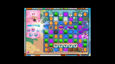 Candy Crush Level 3881 Talkthrough, 21 Moves 0 Boosters