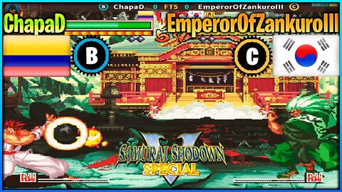 Samurai Shodown V Special (ChapaD Vs. EmperorOfZankuroIII) [Colombia Vs. South Korea]