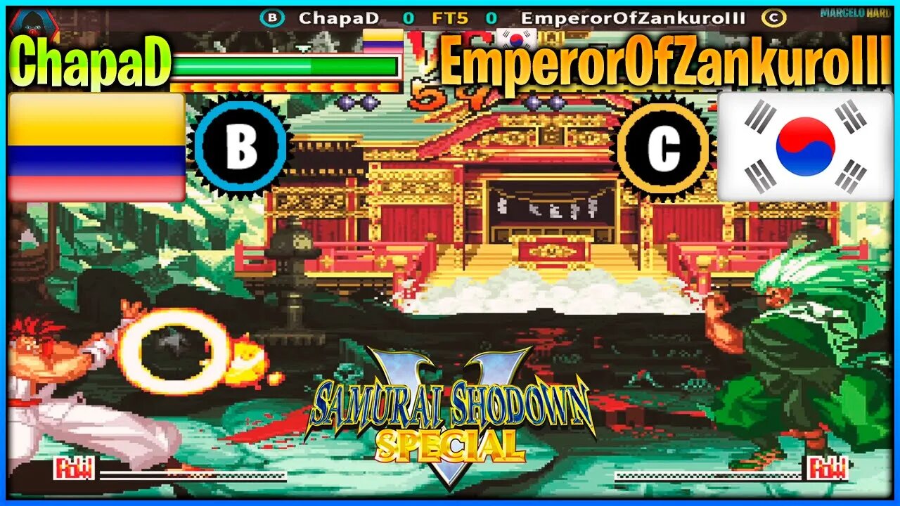 Samurai Shodown V Special (ChapaD Vs. EmperorOfZankuroIII) [Colombia Vs. South Korea]