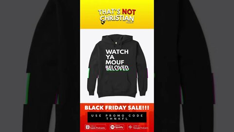 That’s Not Christian Black Friday Promotion!!