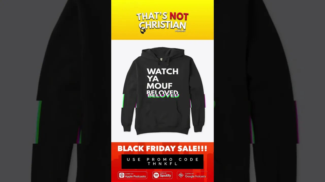 That’s Not Christian Black Friday Promotion!!